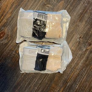 NWT Women's Period Panties Set - Black, White, Cream